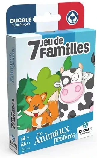 jeu des 7 familles animaux de la ferme