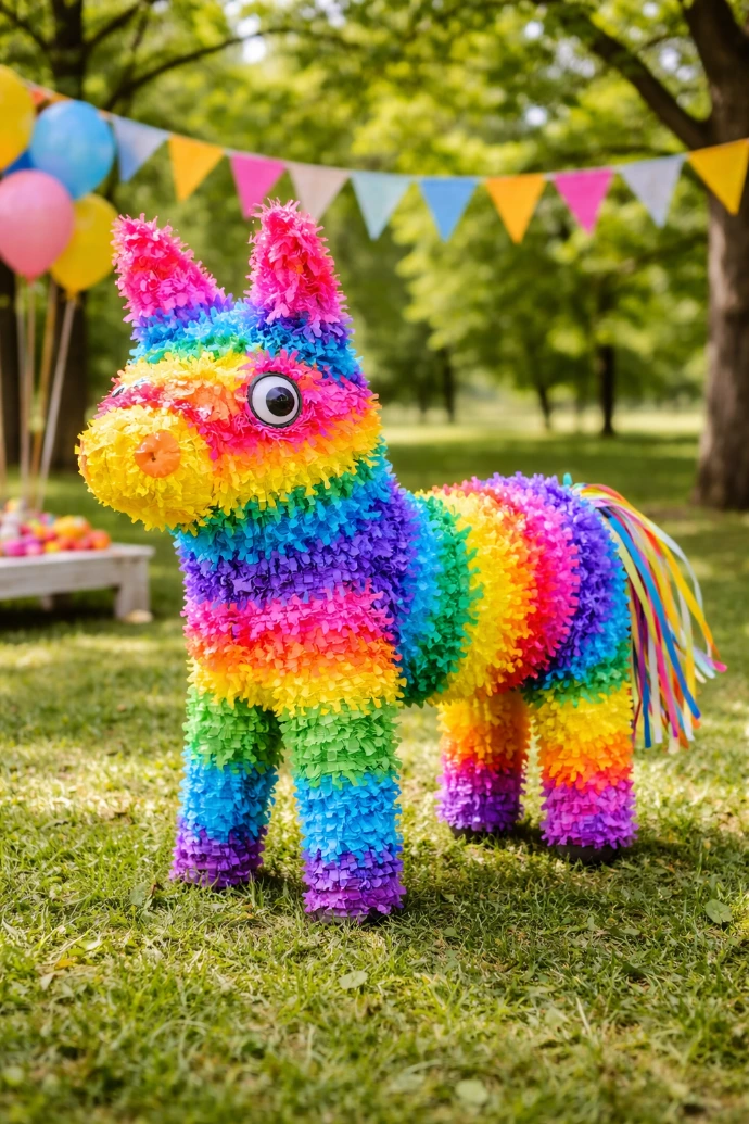 pinata ane mexicain pour anniversaire enfant