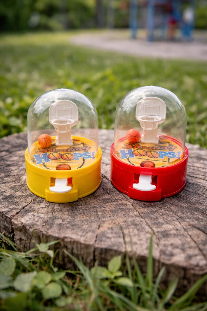 jeu de basket cloche pour petit cadeau invité