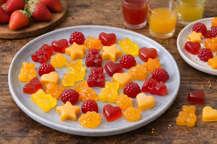 recette bonbons gélifiés fait maison