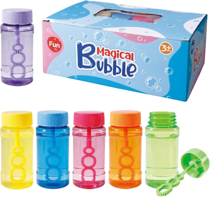 24 mini flacon bulle, cadeau enfant 3-8ans