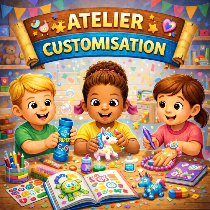 atelier de customisation d'objets 