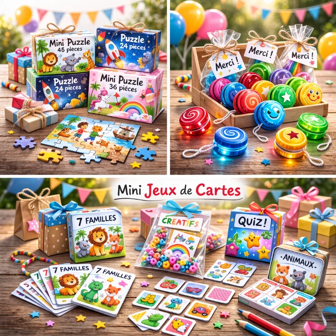 jeux et jouets pour les invités