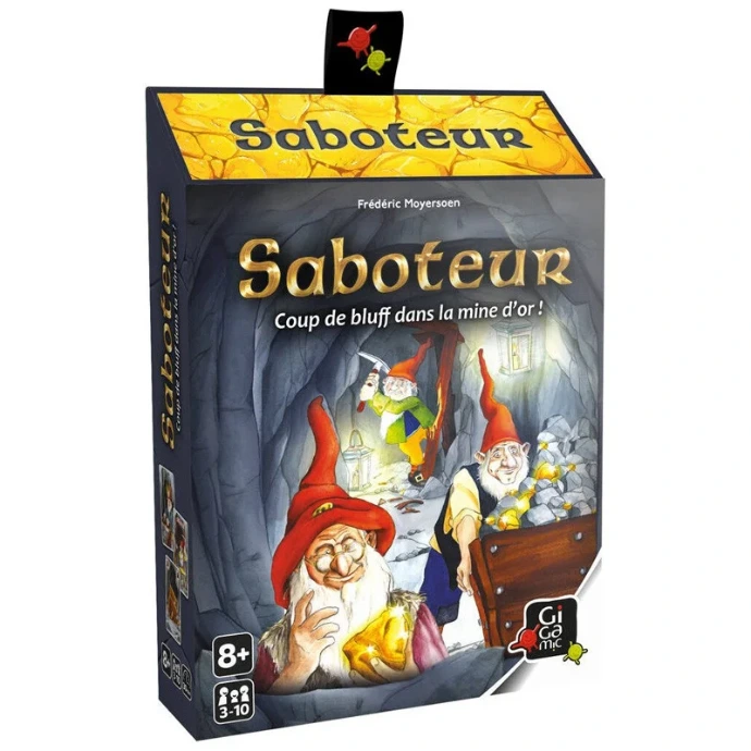 le saboteur, jeu de carte de stratégie pour toute la famille