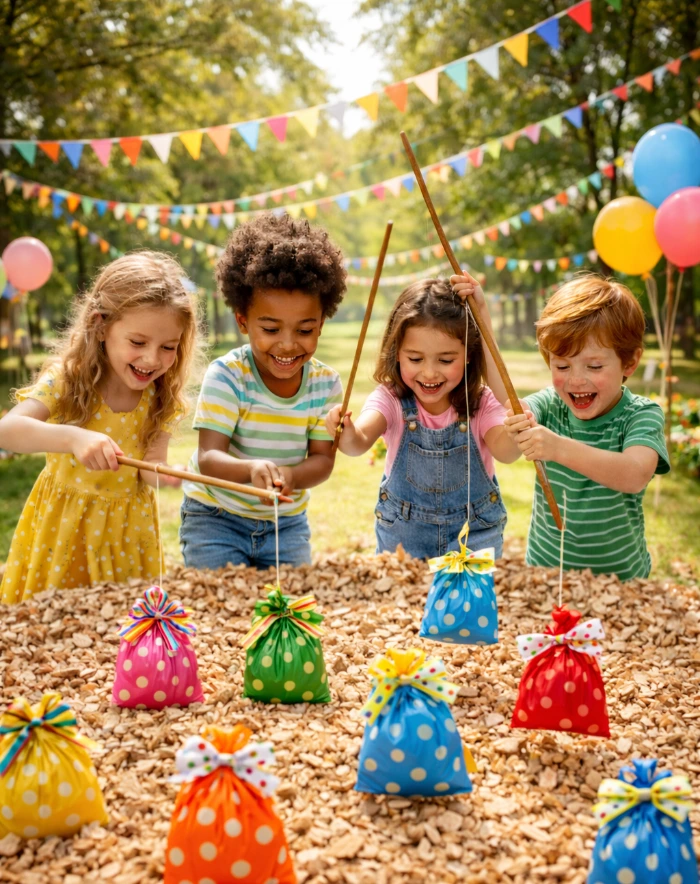 Fabriquer pêche aux cadeaux pour les enfants