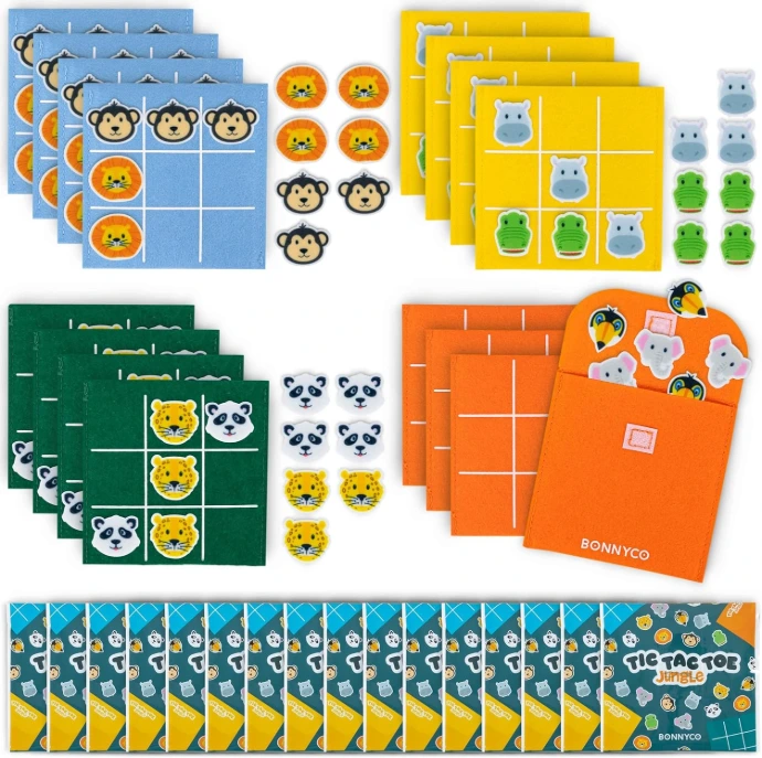 jeu du morpion cadeau de fête anniversaire enfant