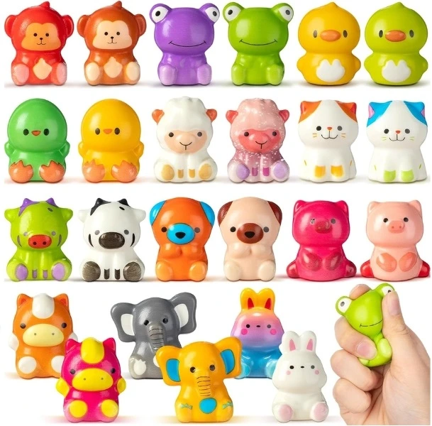 24 squishis pour mini cadeau enfant anniversaire