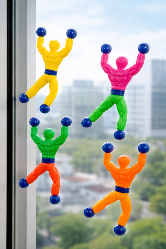 Bonhomme acrobate pour les jouets pochette surprise